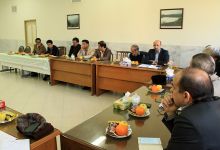 گزارش تصویری از نشست دوره ای هیات رئیسه دانشگاه صنعتی شاهرود با دانشکده شیمی